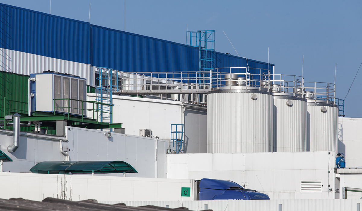 Danone. Молокоперерабатывающий завод, г.Шклов