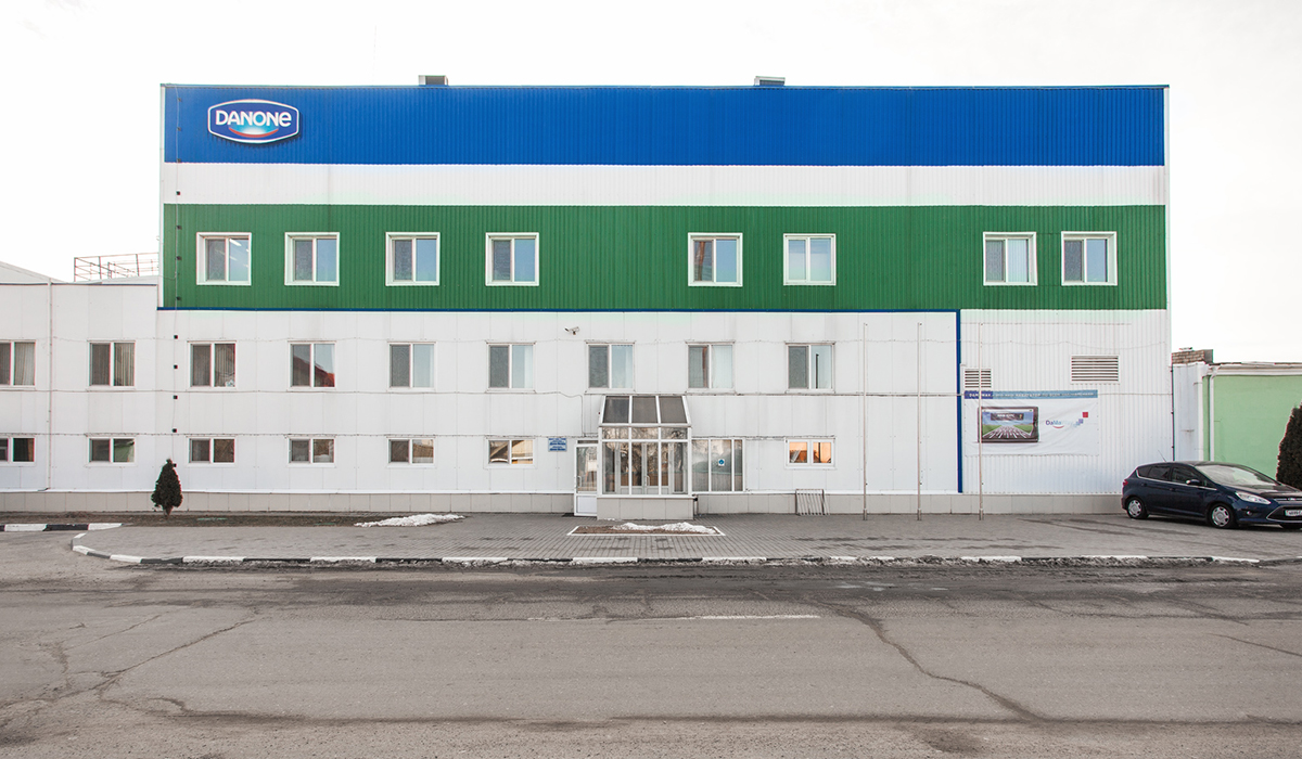 Danone. Молокоперерабатывающий завод, г.Шклов