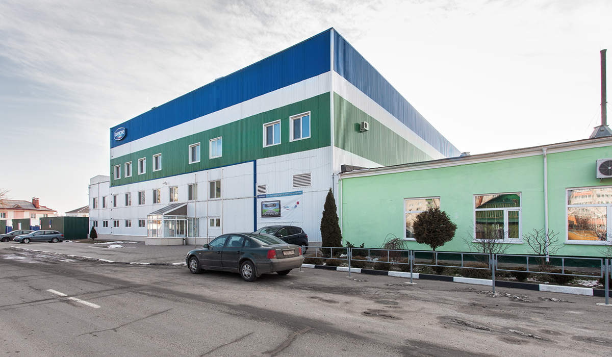 Danone. Молокоперерабатывающий завод, г.Шклов