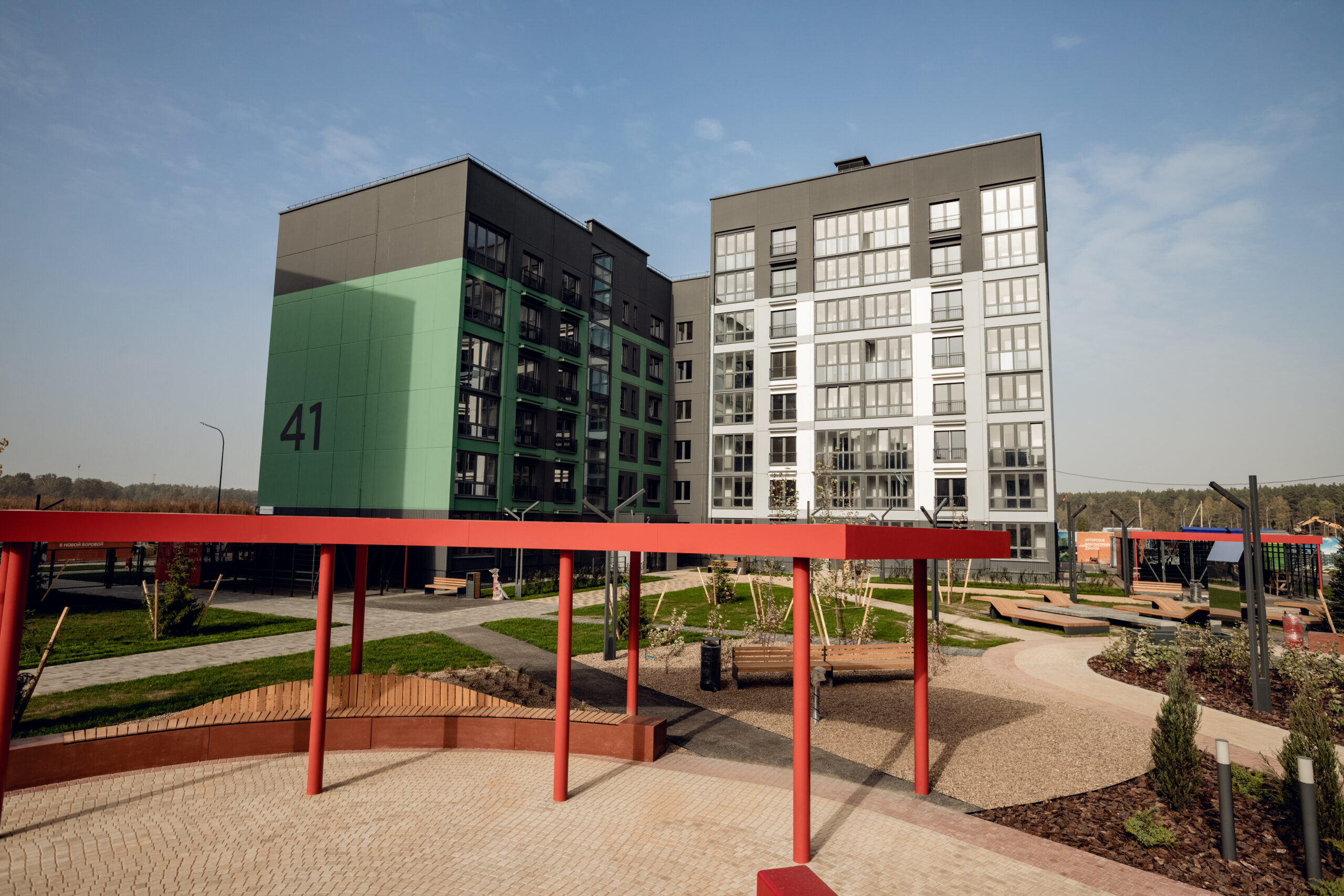 А-100. Жилой дом в Новой Боровой