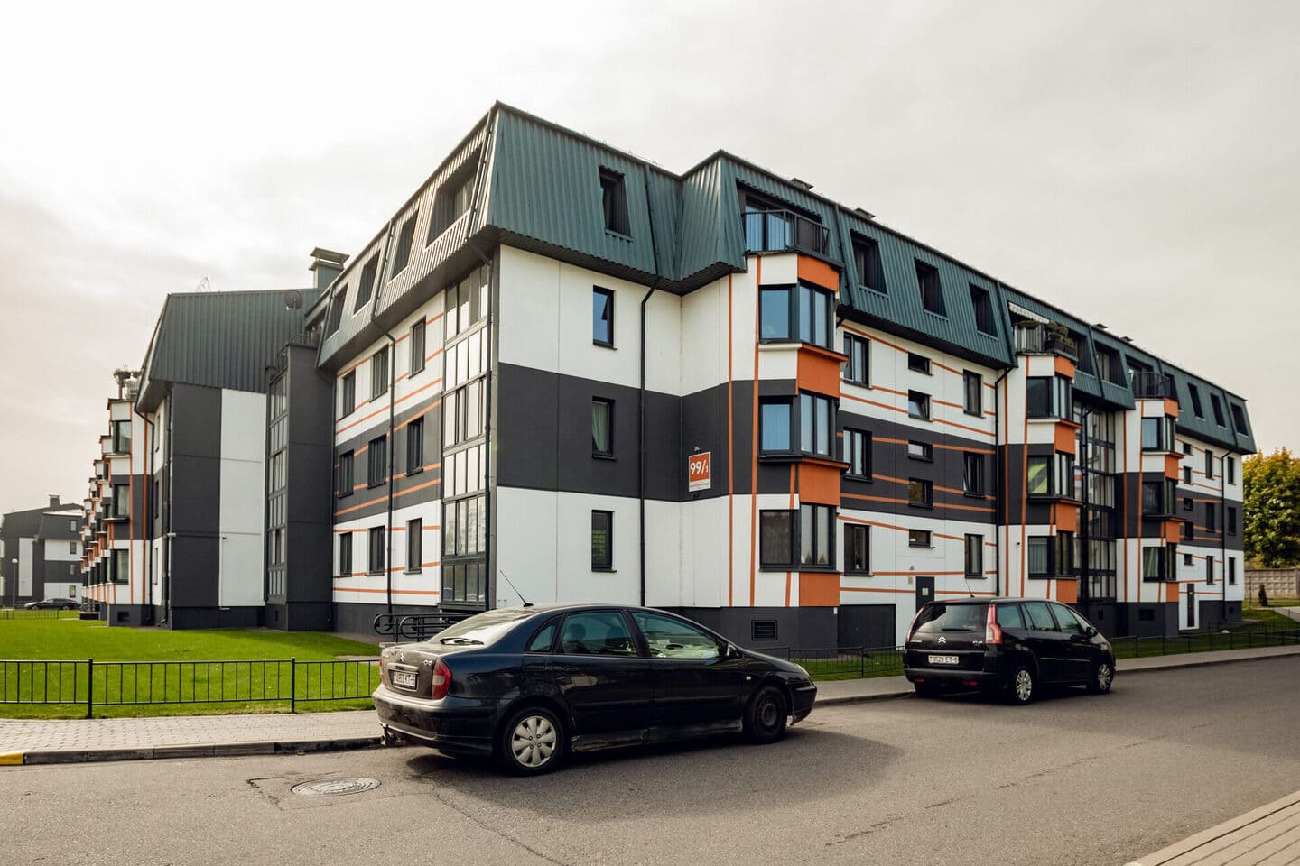 А-100. Жилые дома в квартале Зеленый Бор-3, д.Боровляны