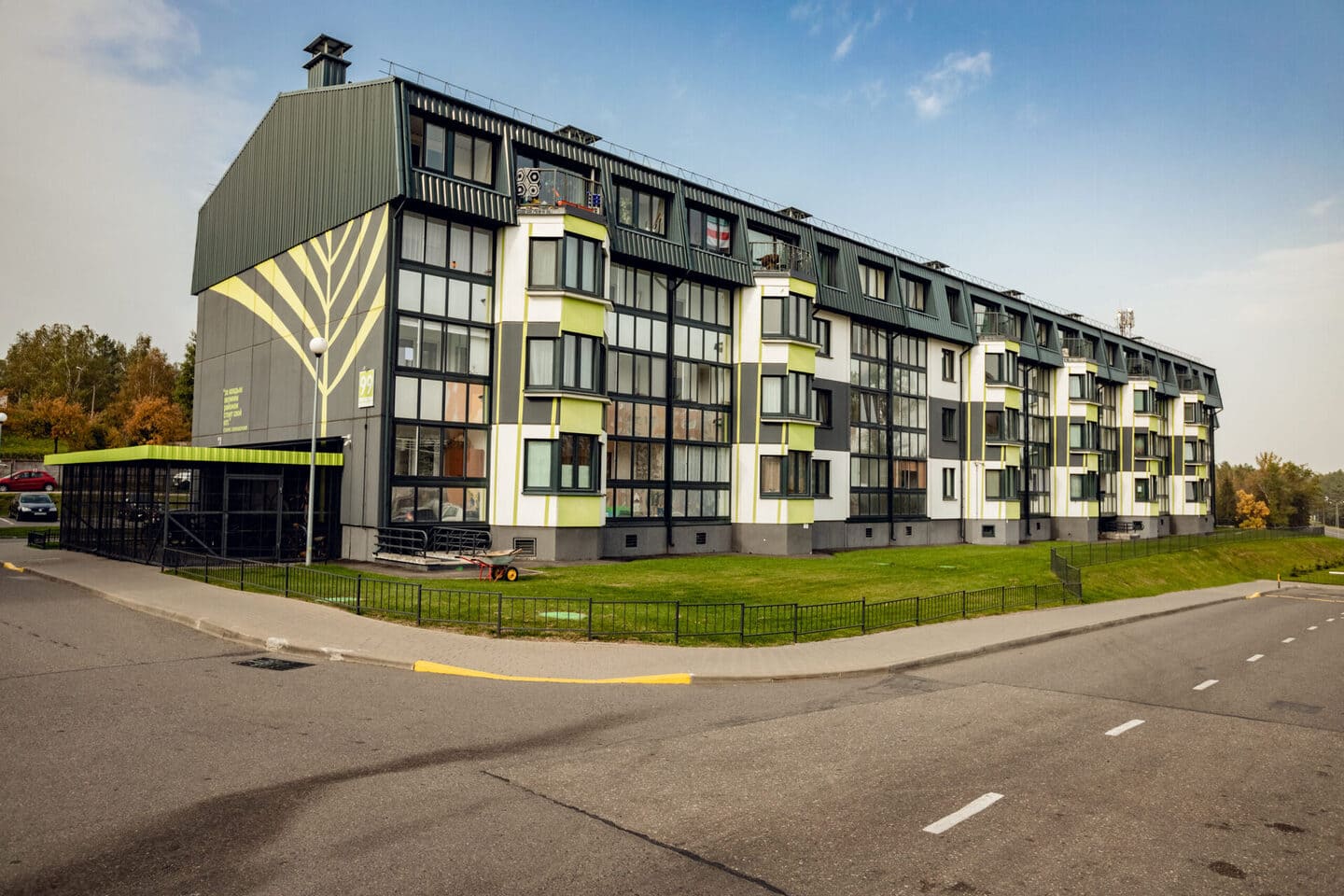 А-100. Жилые дома в квартале Зеленый Бор-3, д.Боровляны