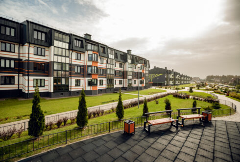 А-100. Жилые дома в квартале Зеленый Бор-3, д.Боровляны