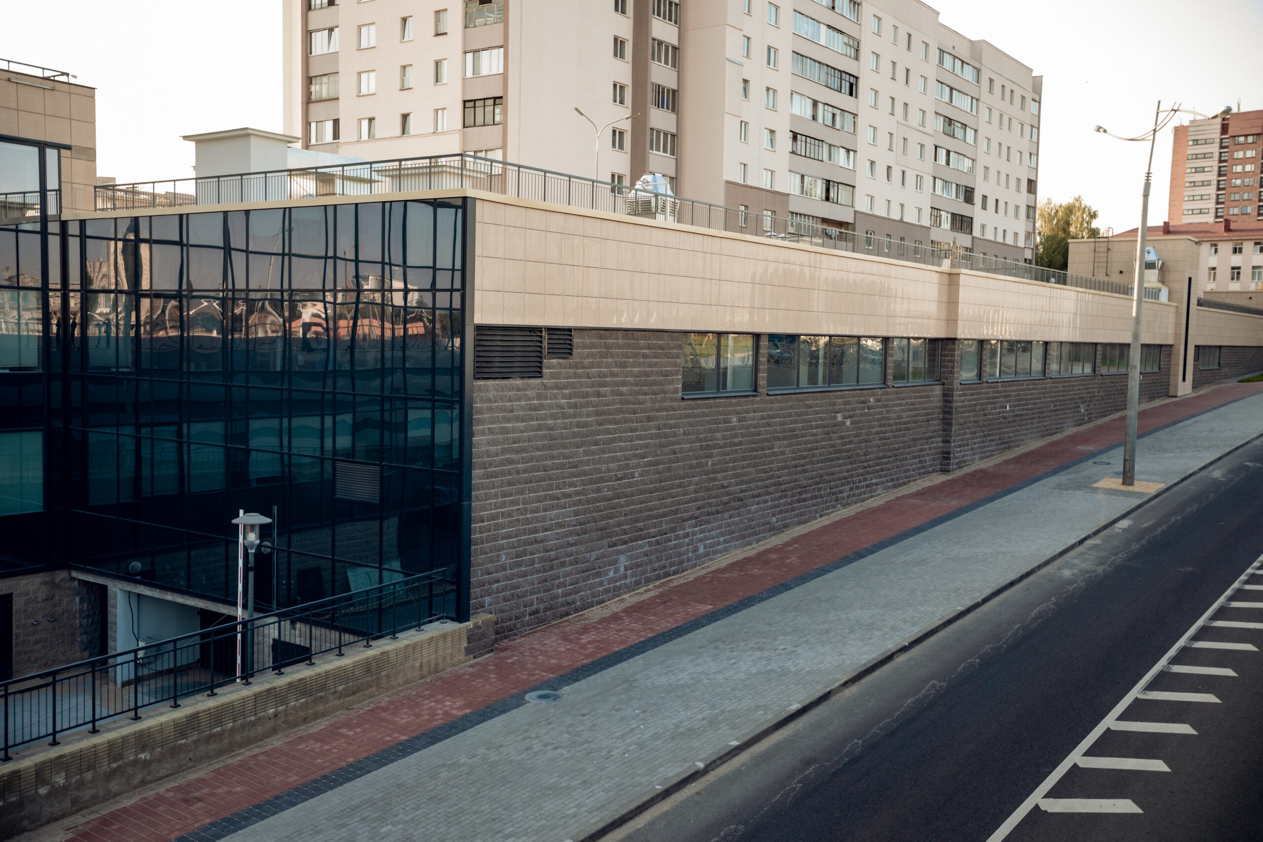 Подземный паркинг торговой сети “5 Элемент”, г.Минск