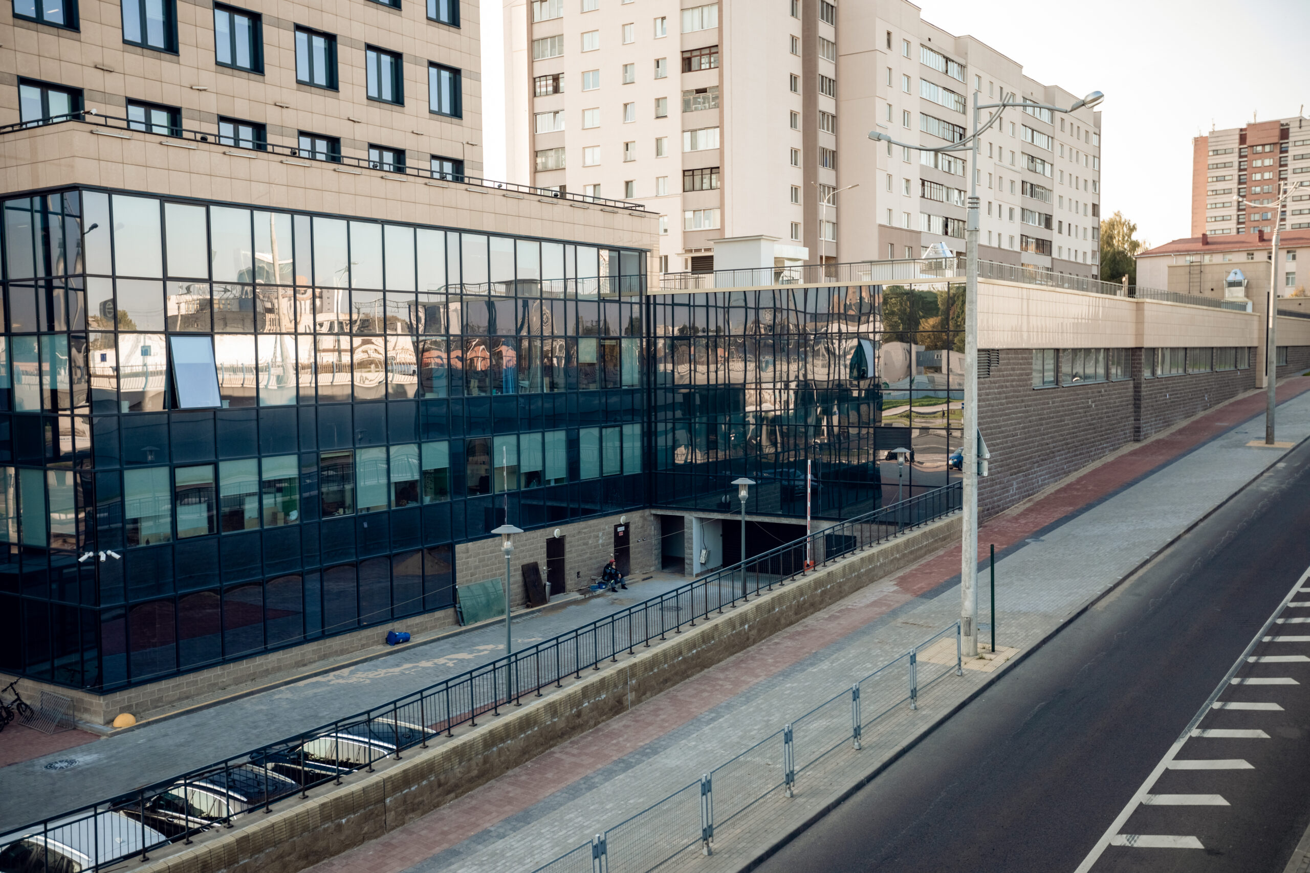 Подземный паркинг торговой сети “5 Элемент”, г.Минск