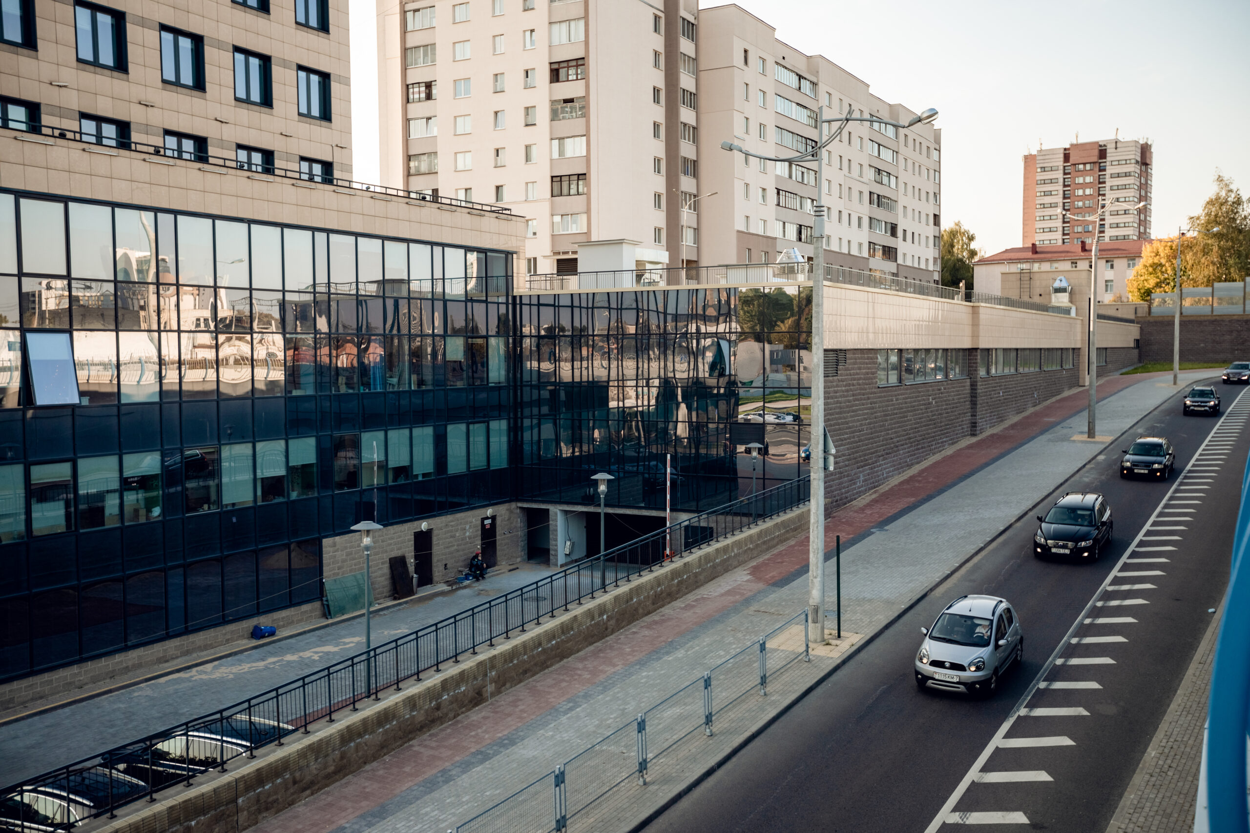 Подземный паркинг торговой сети “5 Элемент”, г.Минск