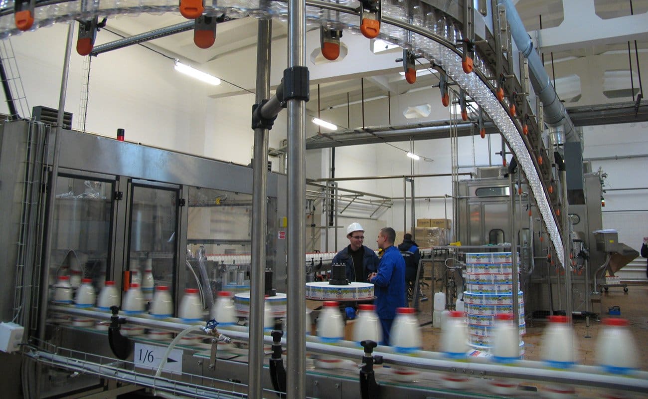 Danone. Молокоперерабатывающий завод, г.Пружаны