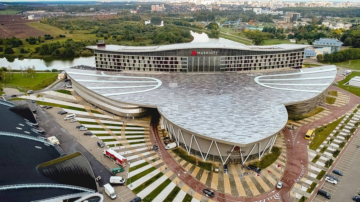 Falcon club. Отель 5* Marriott, г.Минск.